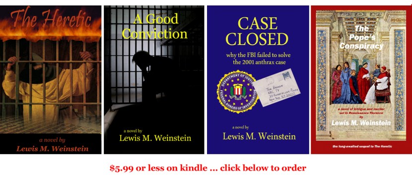 Lew's 4 novels rev Feb 2013